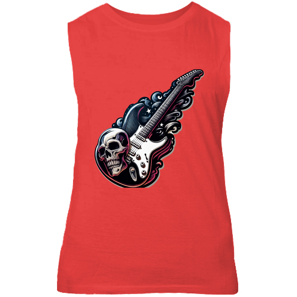 Canotta Unisex linea chitarra rock