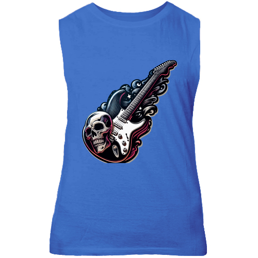 Canotta Unisex linea chitarra rock