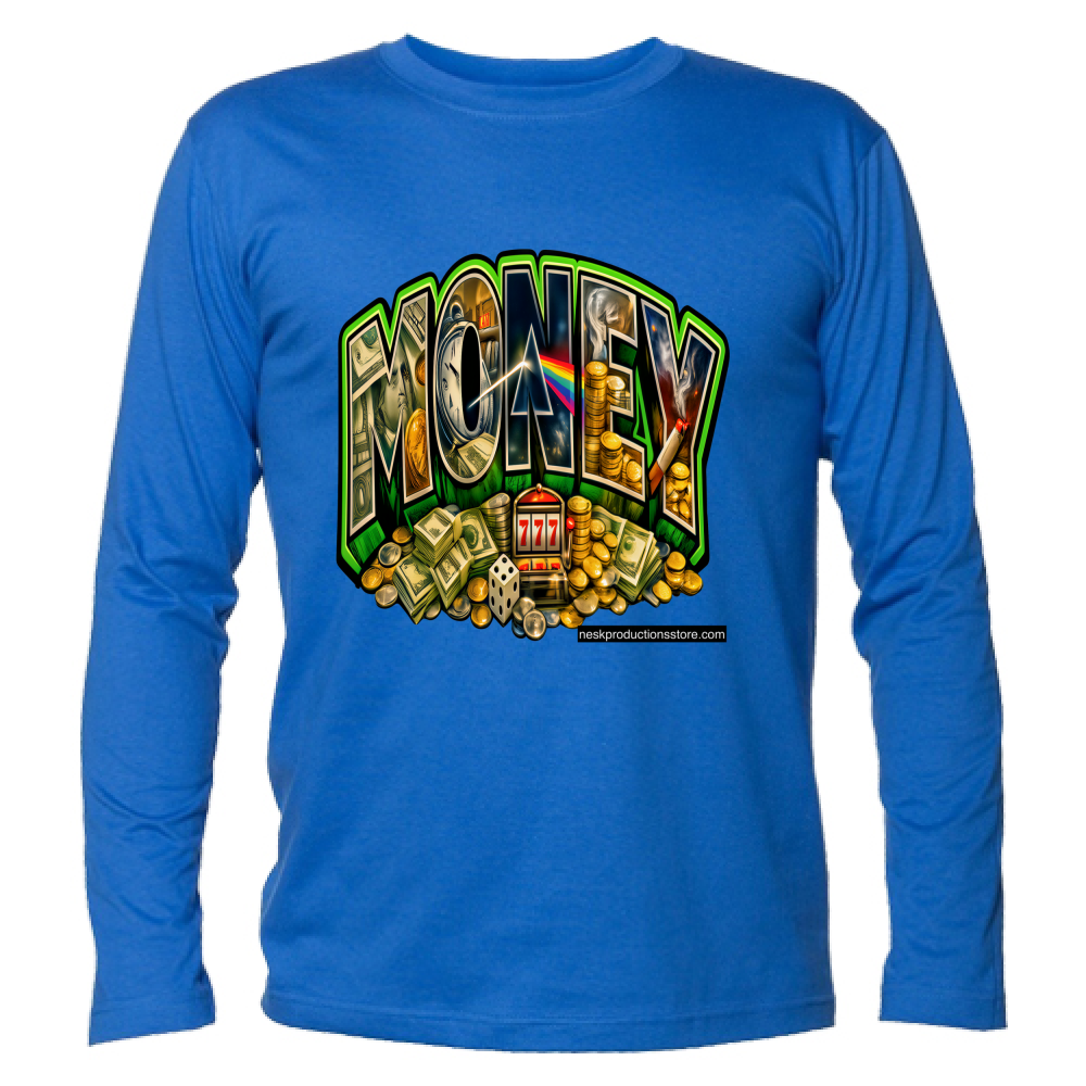 T-Shirt Unisex Manica Lunga linea Money A