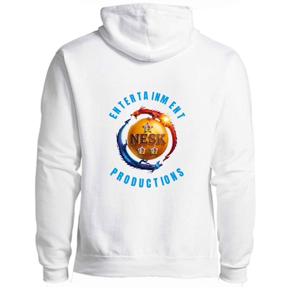Felpa Premium Cappuccio Zip T-Shirt con una Frase Motivazionale