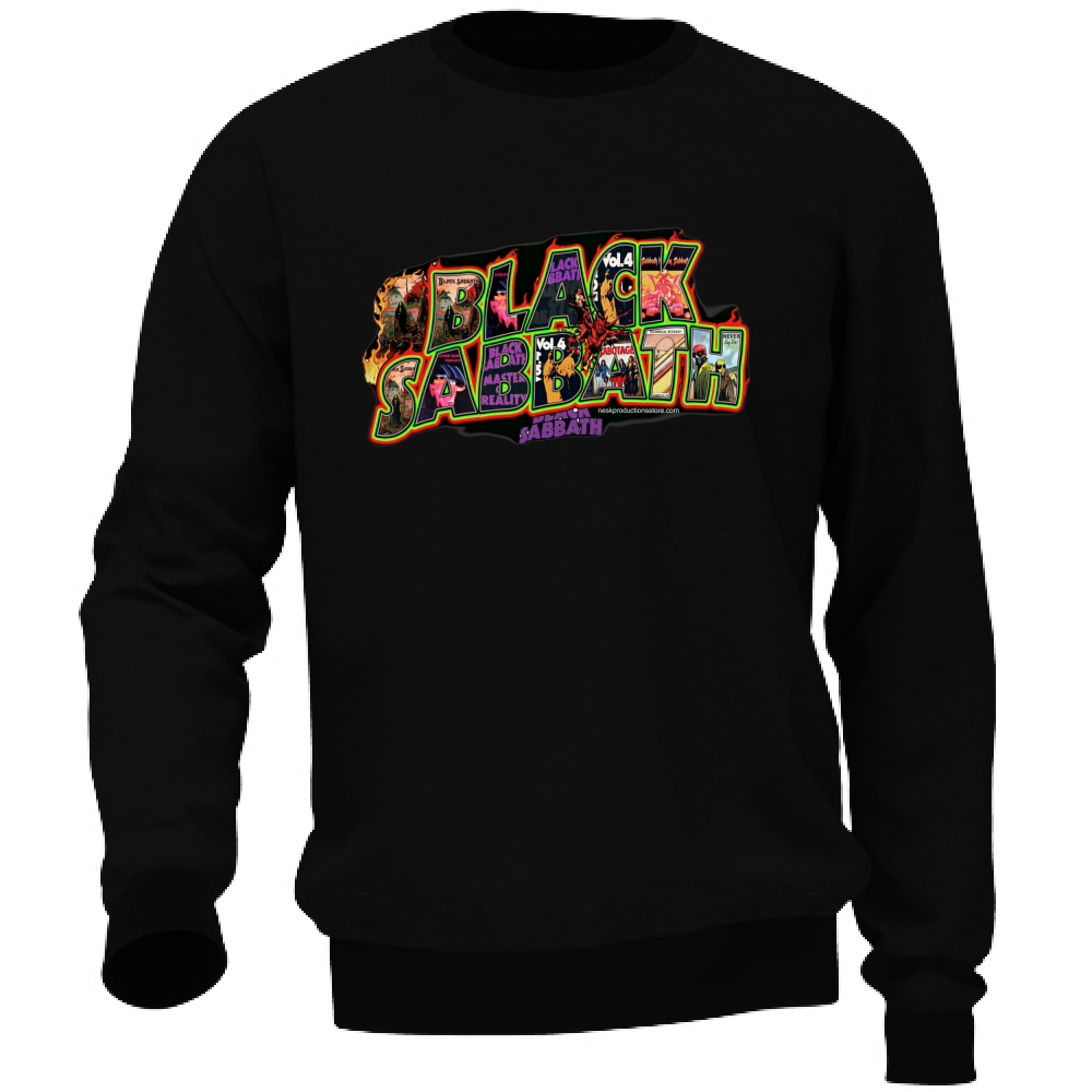Felpa Unisex linea Black Sabbath A