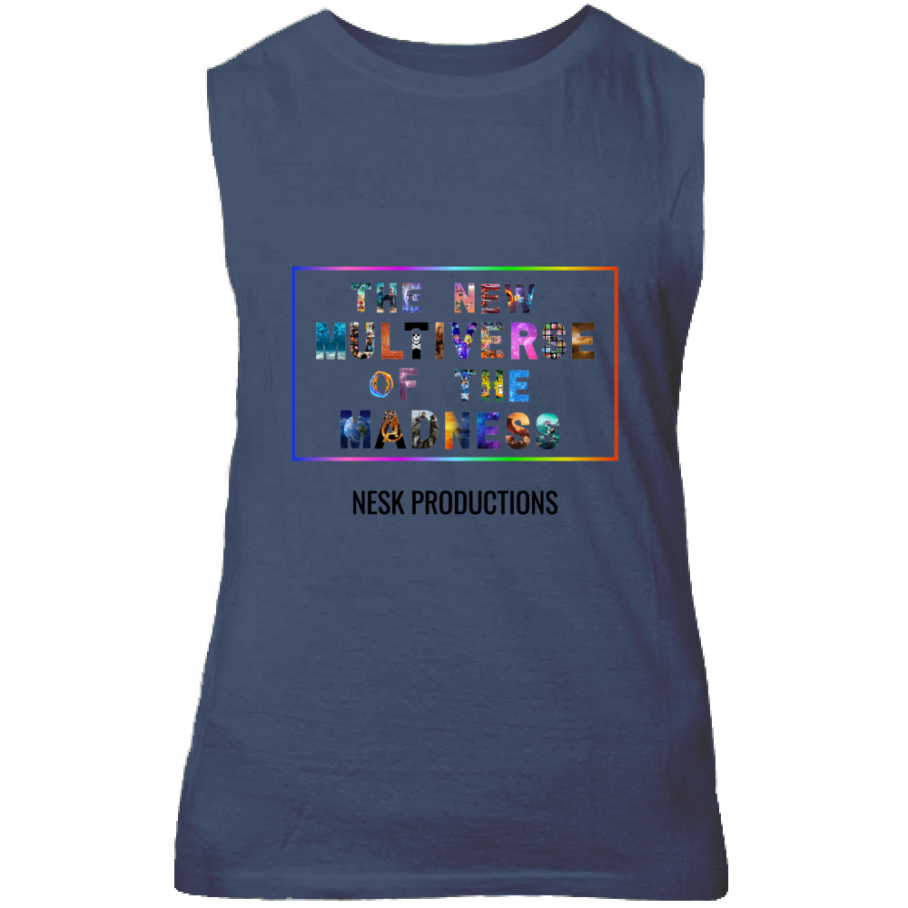 Canotta Unisex T-Shirt of Multiverse a Sfondo Bianco
