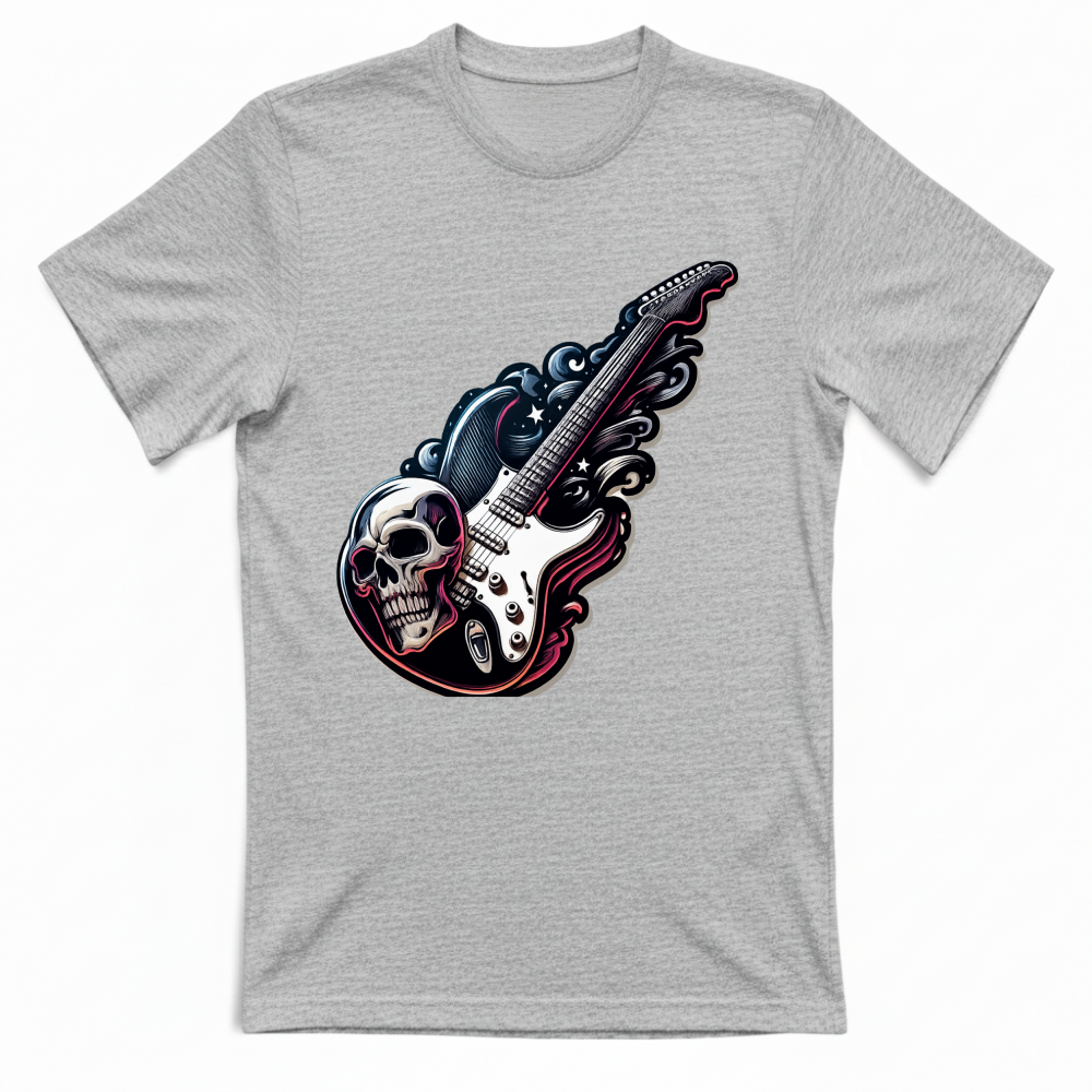 T-Shirt Bambino linea chitarra rock