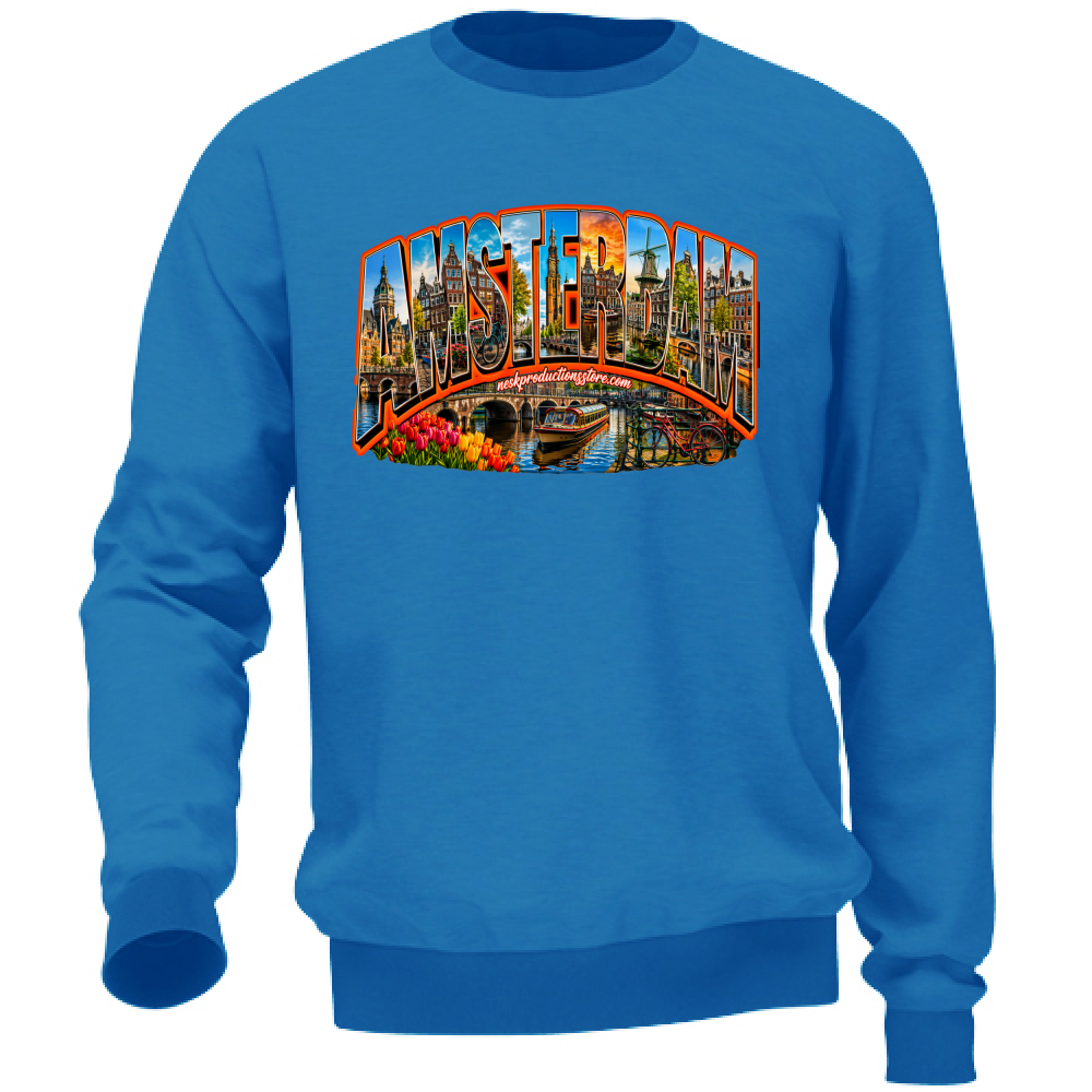 Felpa Unisex linea amsterdam