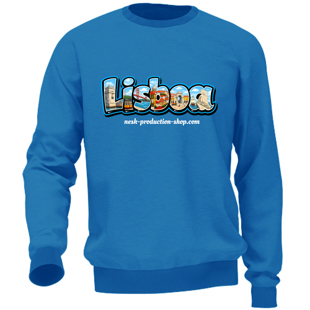 Felpa Unisex linea lisboa