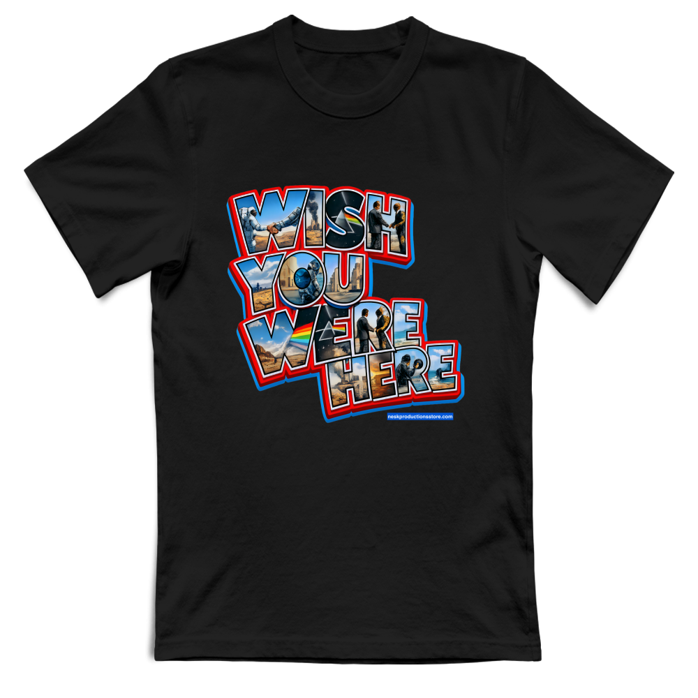 T-Shirt Unisex linea wish you were here A