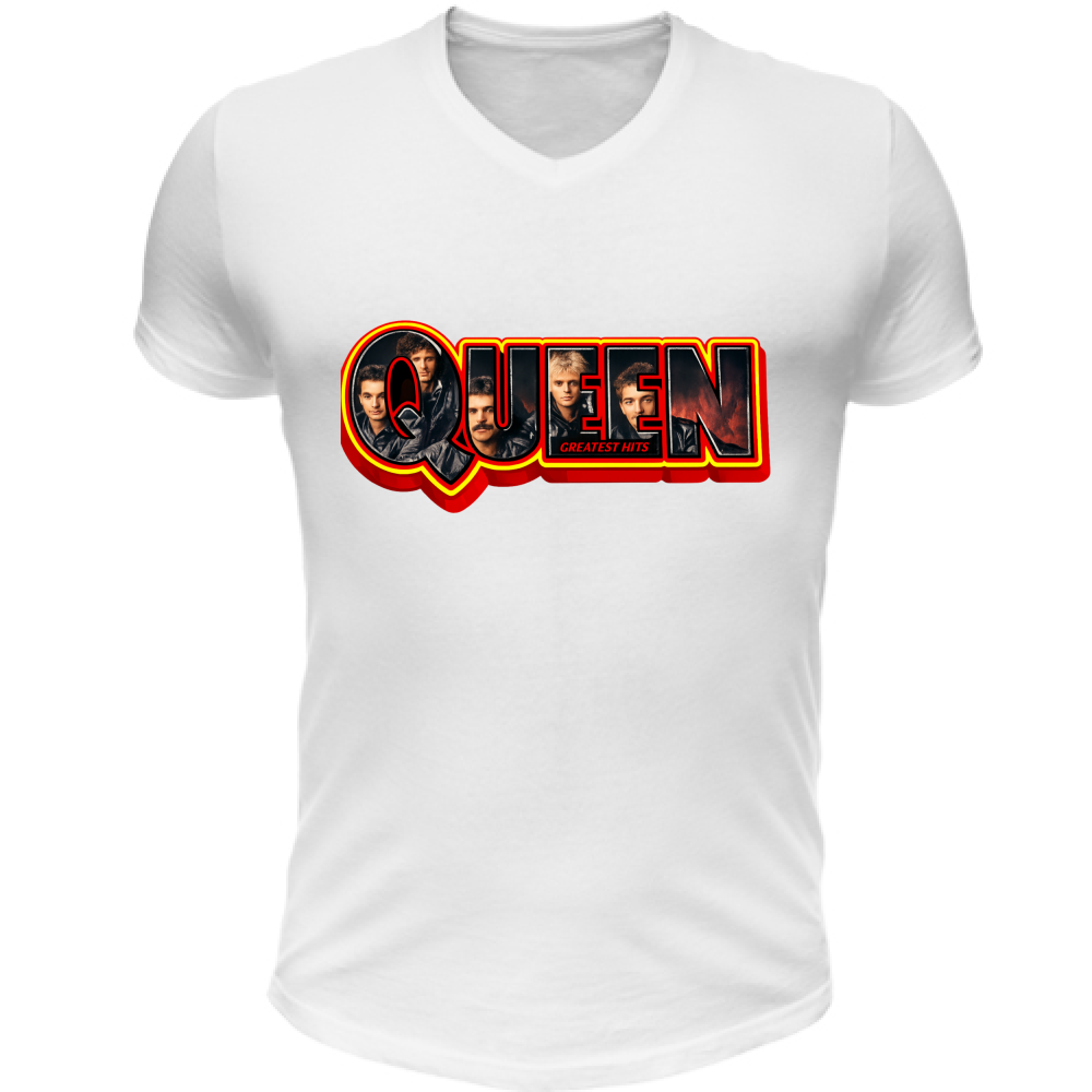 T-Shirt Unisex Scollo V linea queen