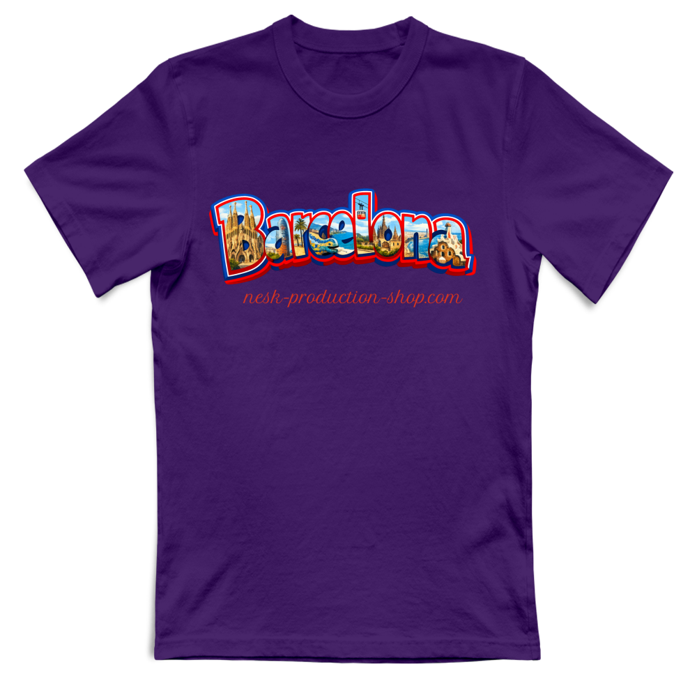 T-Shirt Unisex linea Barcellona