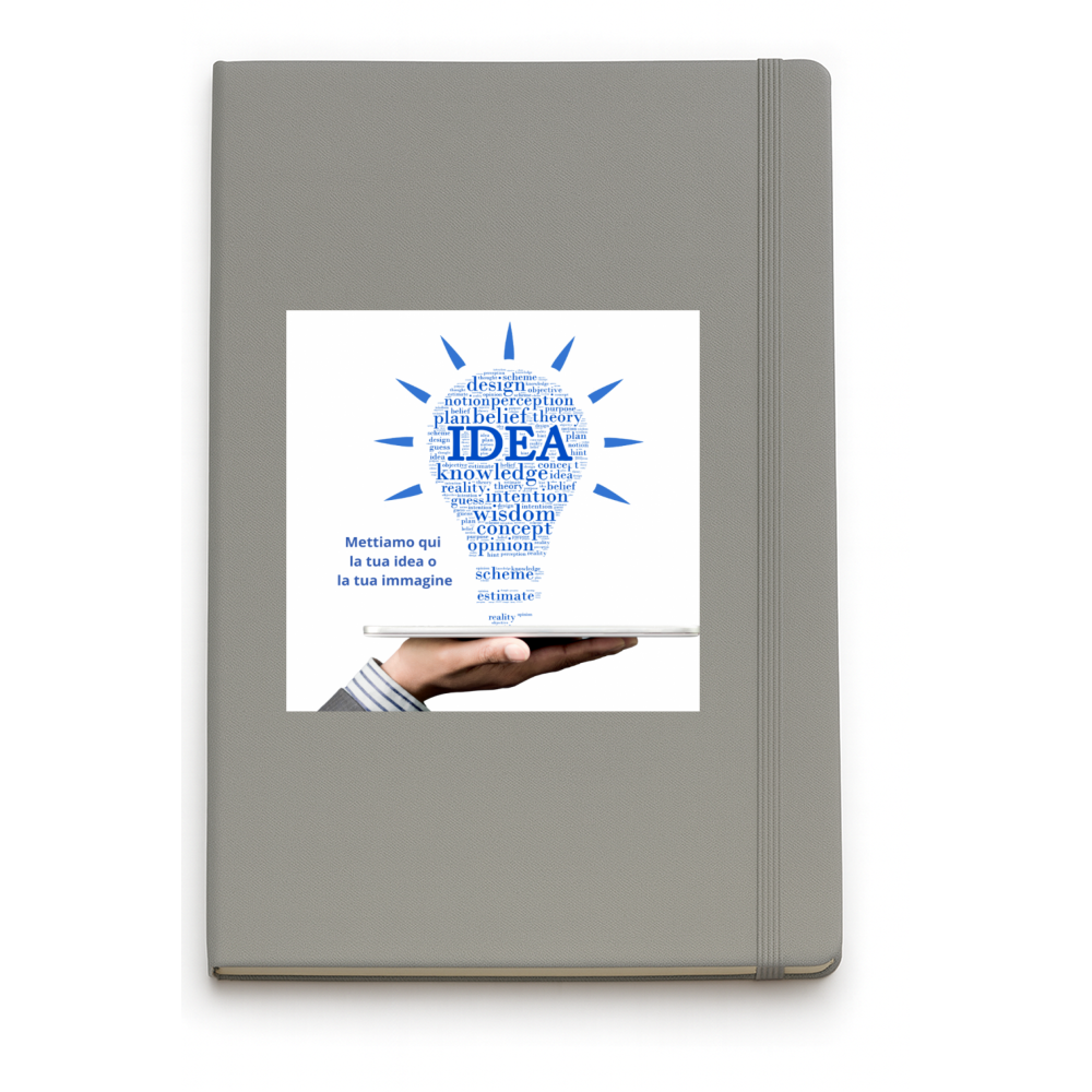 Quaderno blocco note tua idea