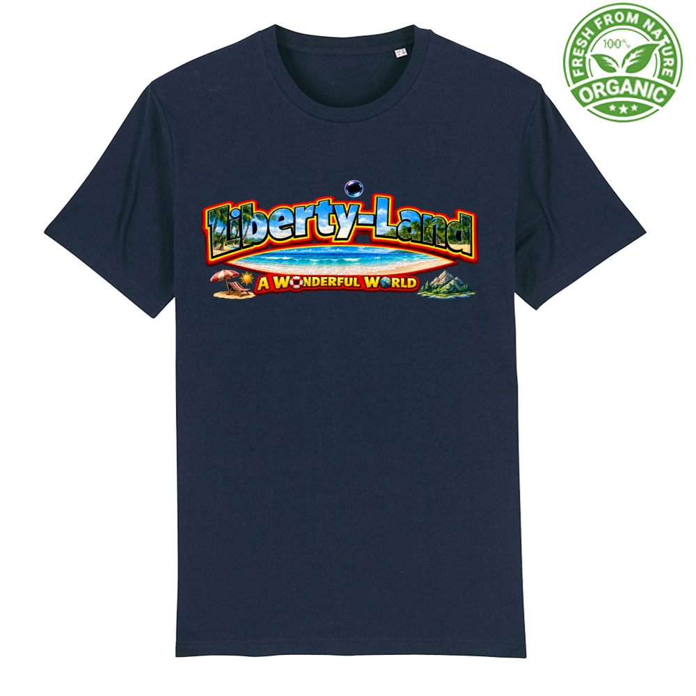 T-Shirt Unisex Premium Organic Maglietta Verso un Mondo Migliore e Oltre