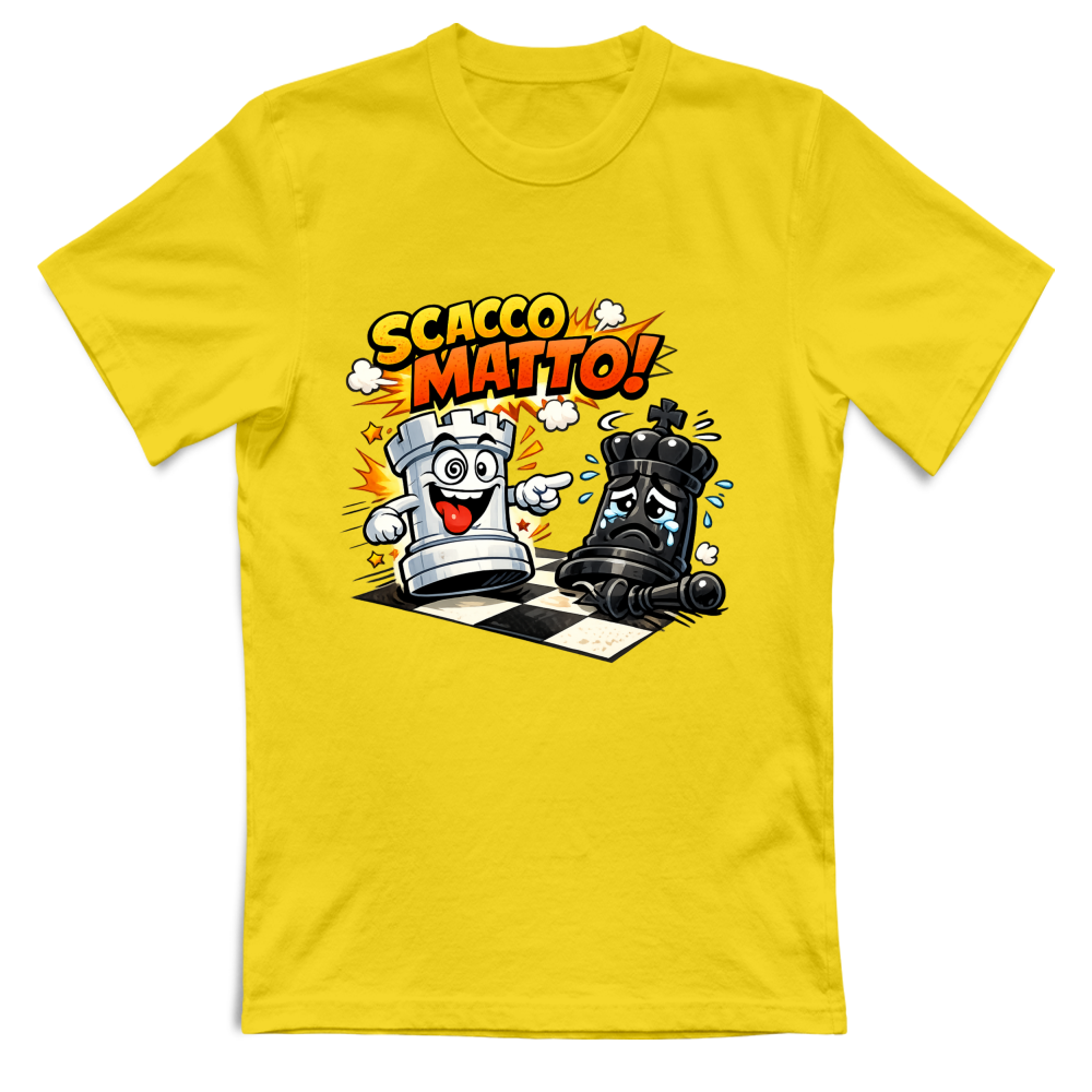 T-Shirt Unisex Linea scaccomatto
