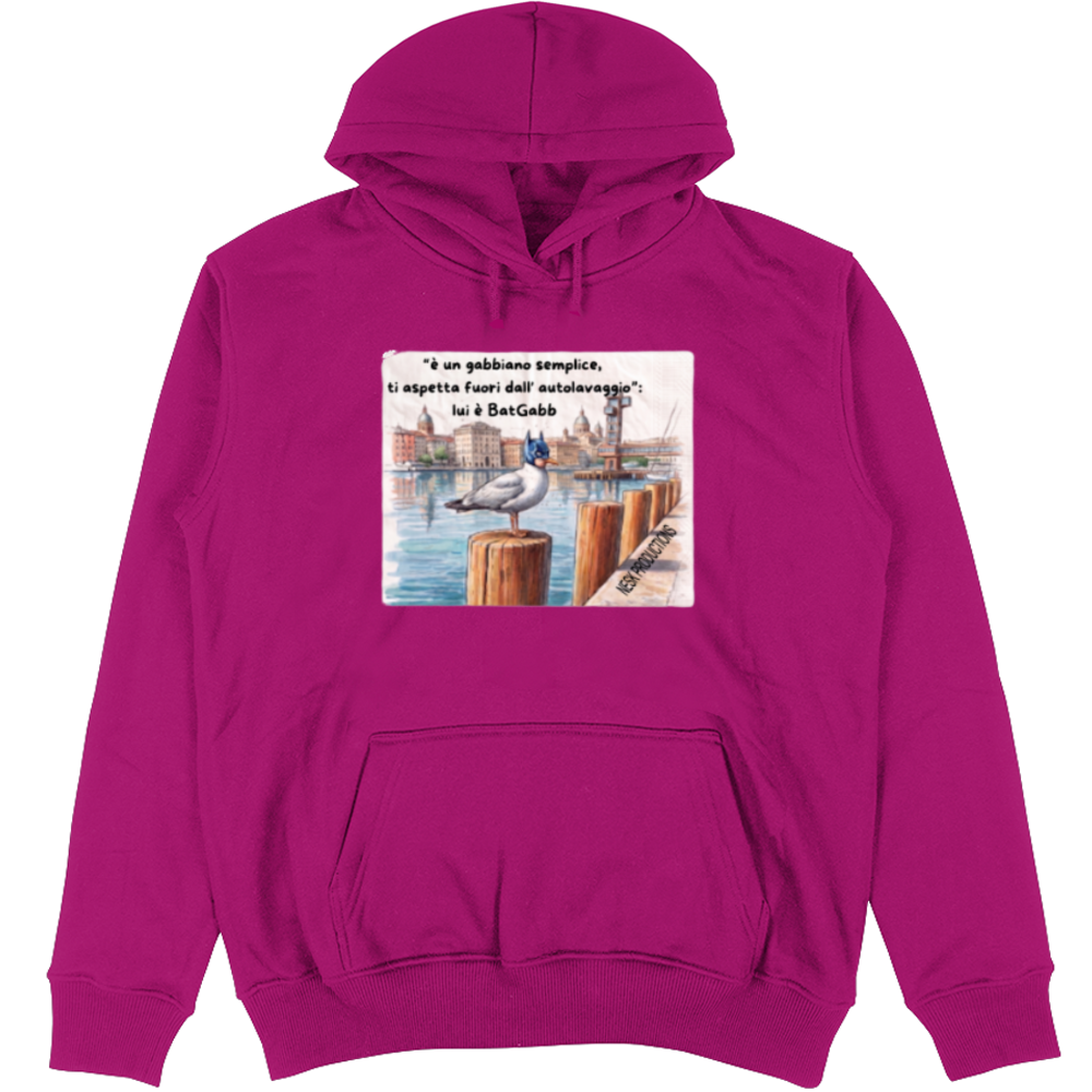 Felpa Unisex con Cappuccio T-Shirt BatGabb Will Returns