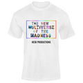 T-Shirt Unisex Dry Sport T-Shirt of Multiverse a Sfondo Bianco