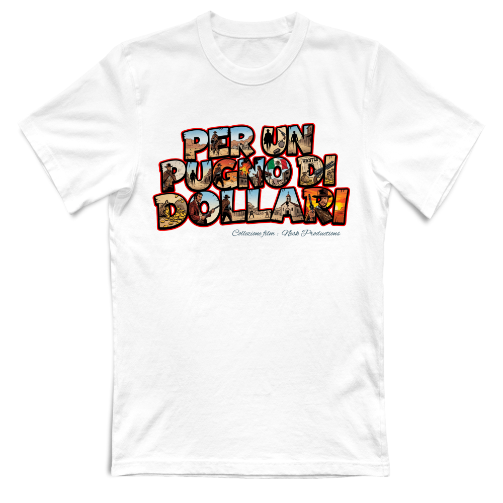 T-Shirt Unisex Linea pugno di dollari