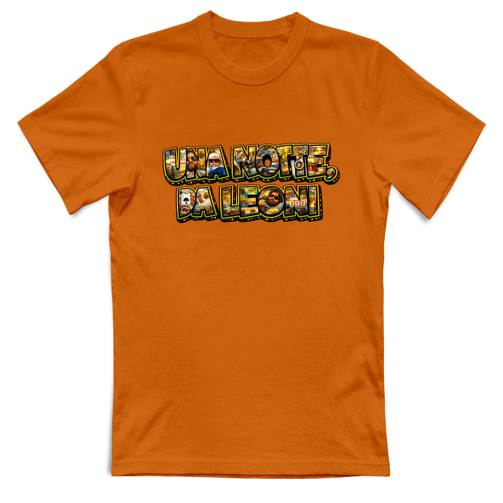 T-Shirt Unisex Maglietta una Notte da Leoni