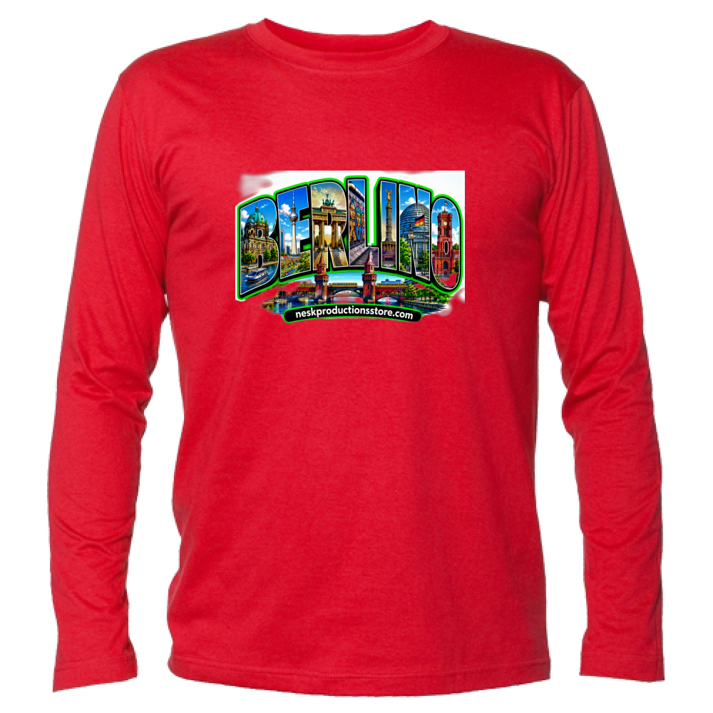 t-shirt-unisex-manica-lunga-linea-berlino – Nesk Productions