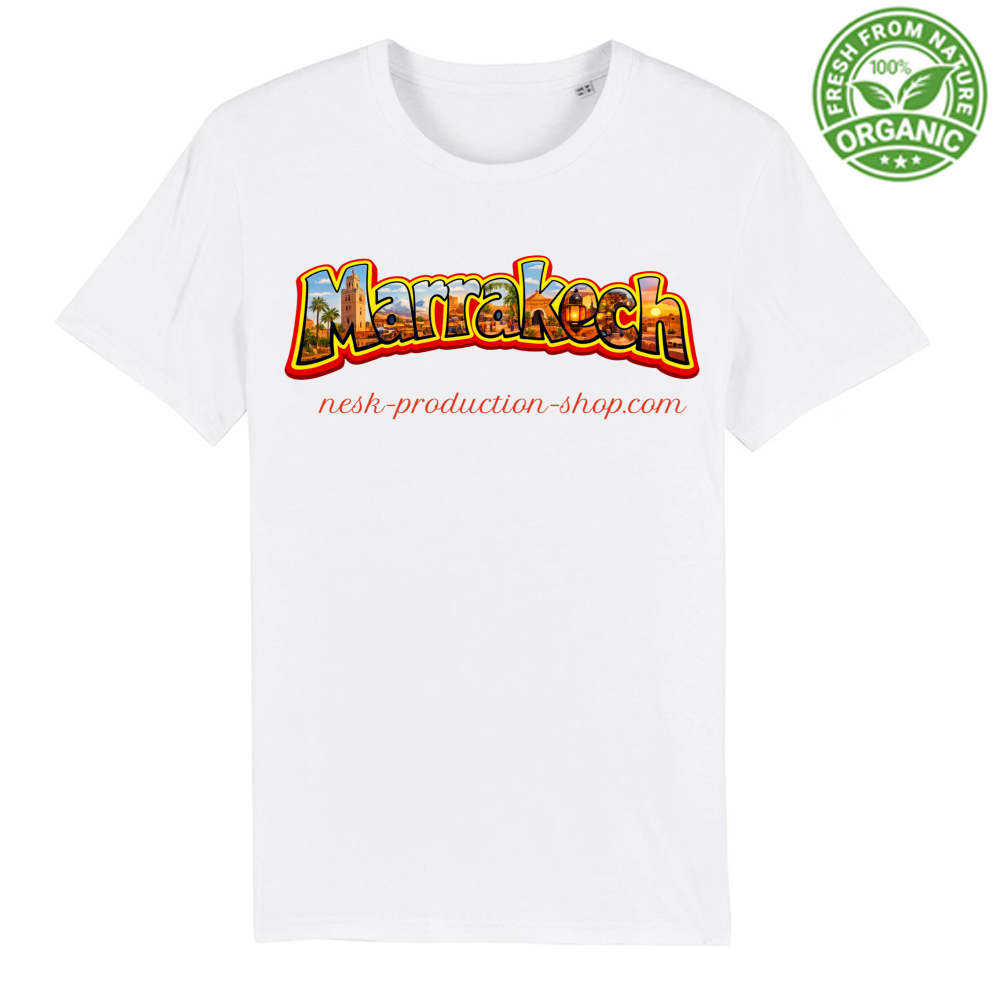 T-Shirt Unisex Premium Organic linea marrakech