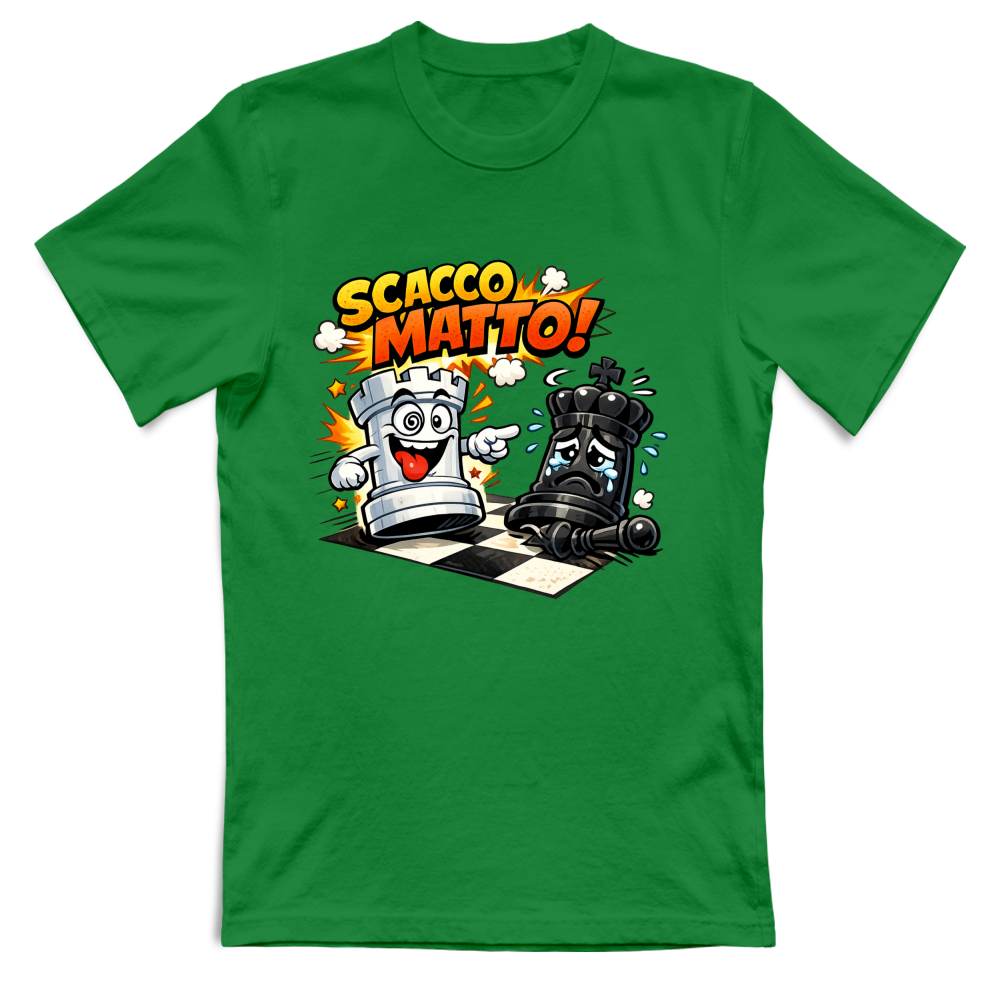 T-Shirt Bambino Linea scaccomatto