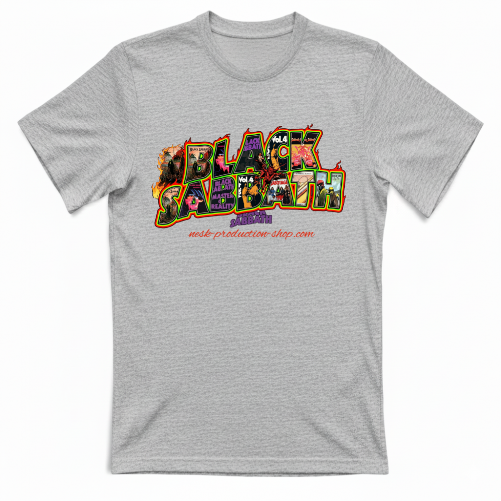 T-Shirt Unisex linea black sabbath