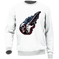 Felpa Unisex linea chitarra rock