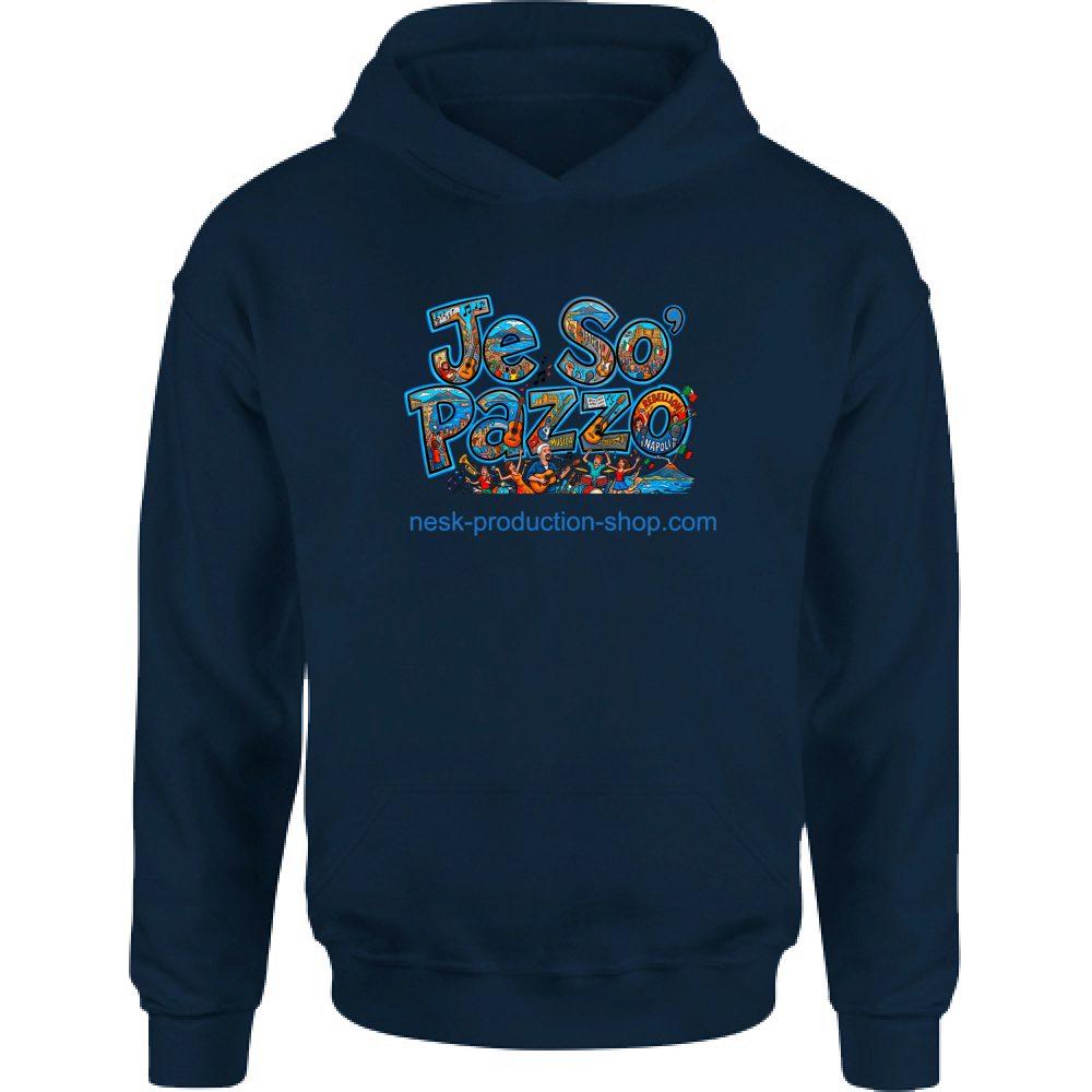 Felpa Bambino con Cappuccio linea je so pazzo
