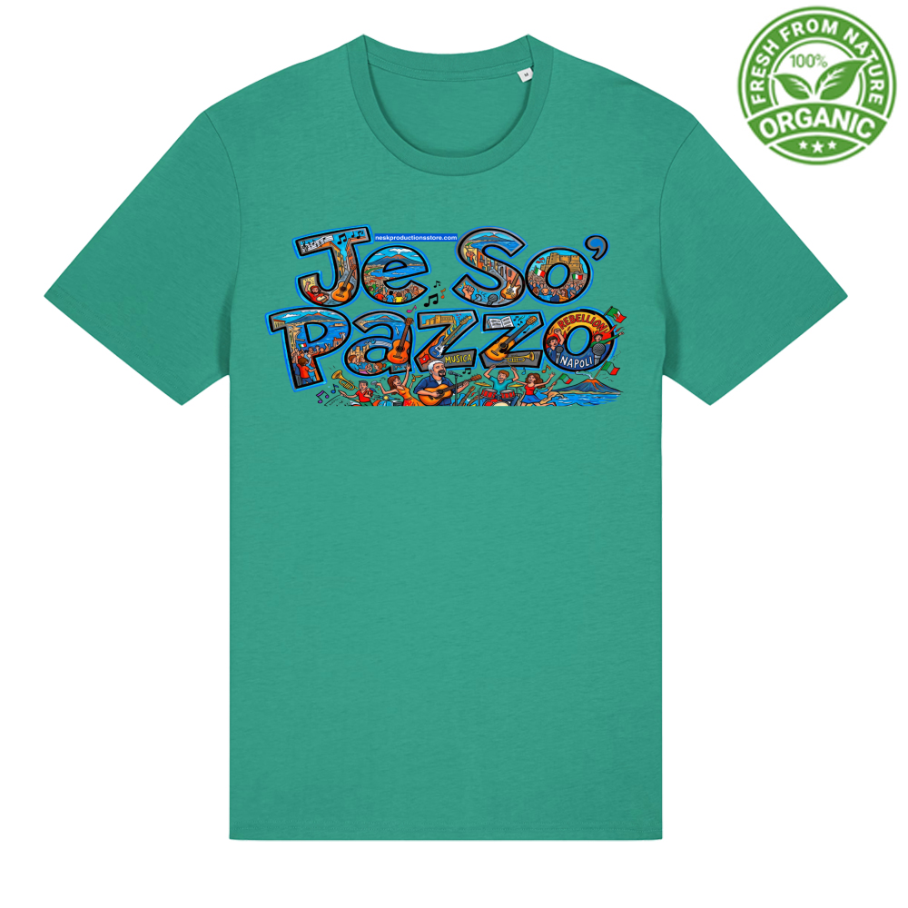 T-Shirt Unisex Organica linea je so pazzo A