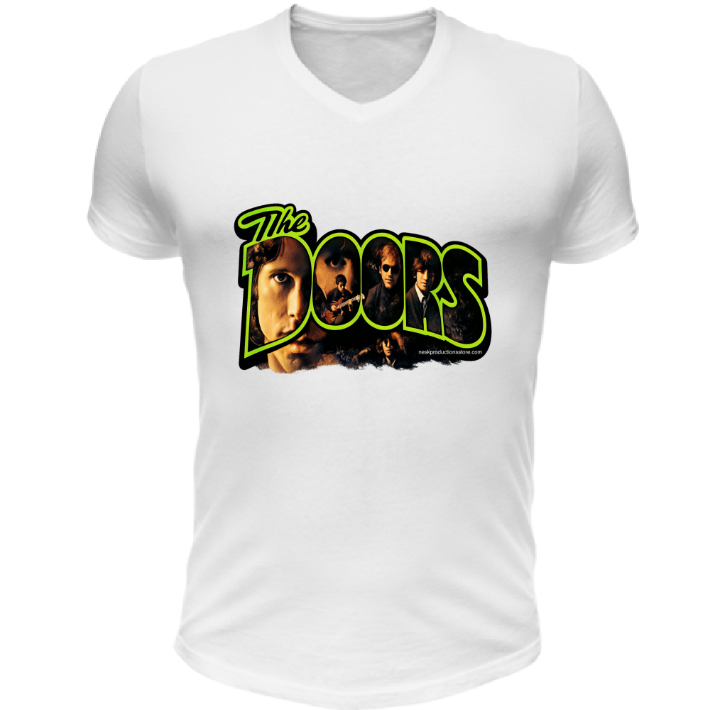 T-Shirt Unisex Scollo V linea Doors