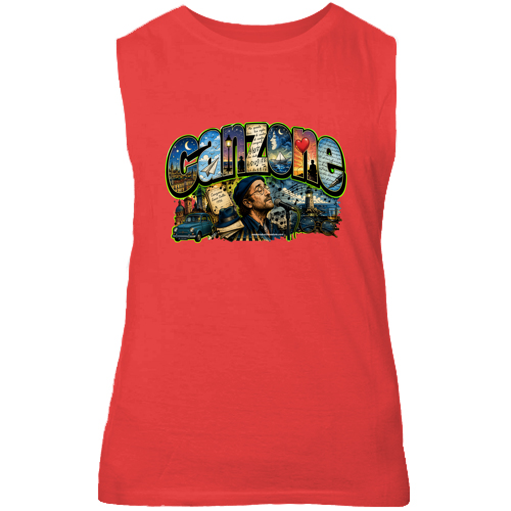 Canotta Unisex linea Canzone Dalla