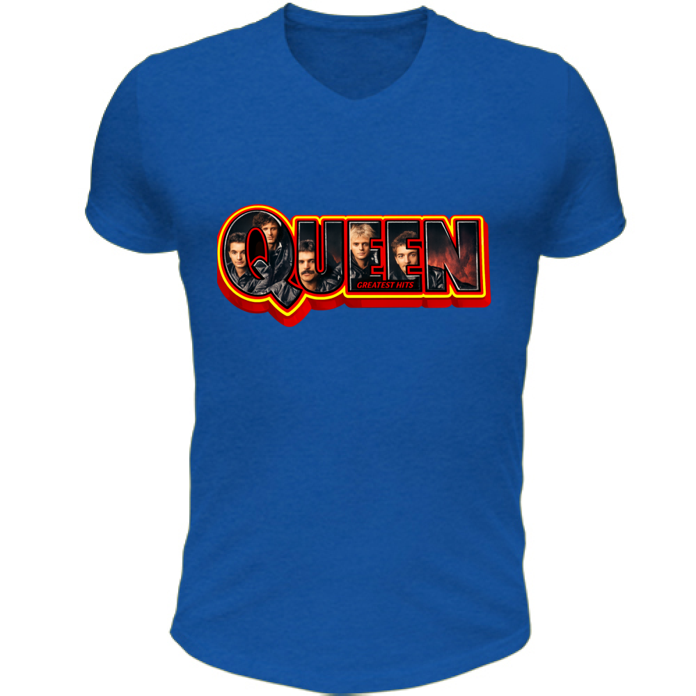 T-Shirt Unisex Scollo V linea queen