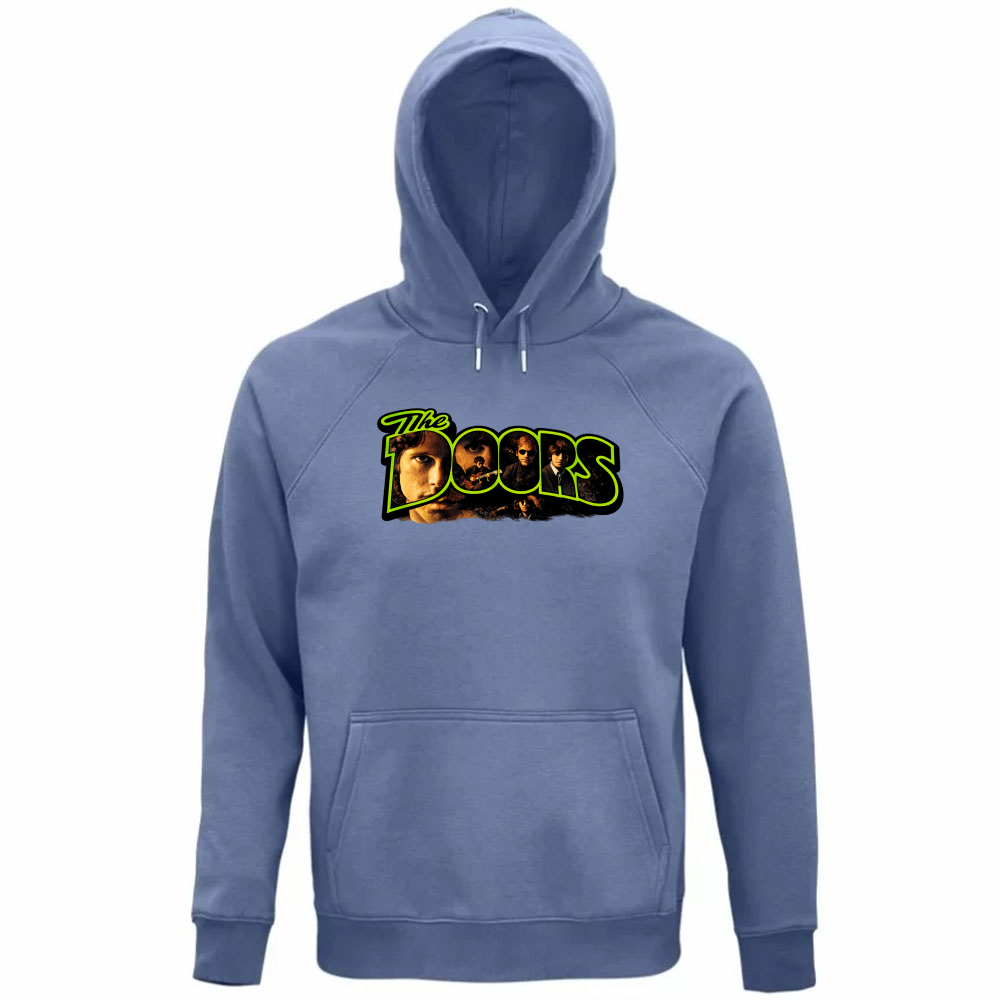 Felpa Organica Unisex Cappuccio linea doors