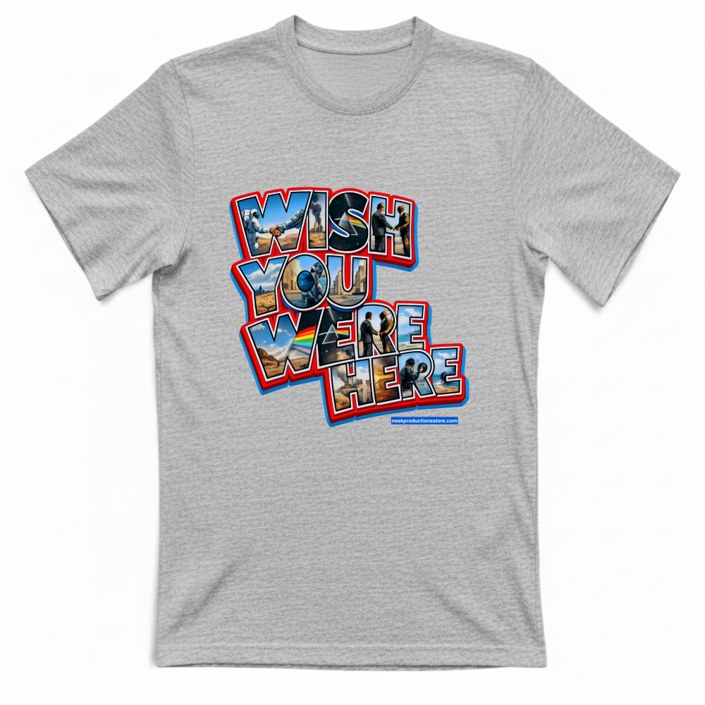 T-Shirt Unisex linea wish you were here A