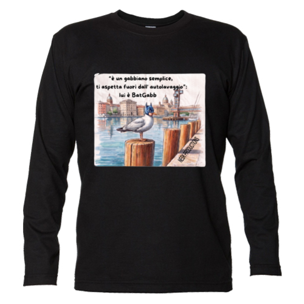T-Shirt Unisex Manica Lunga T-Shirt BatGabb Will Returns