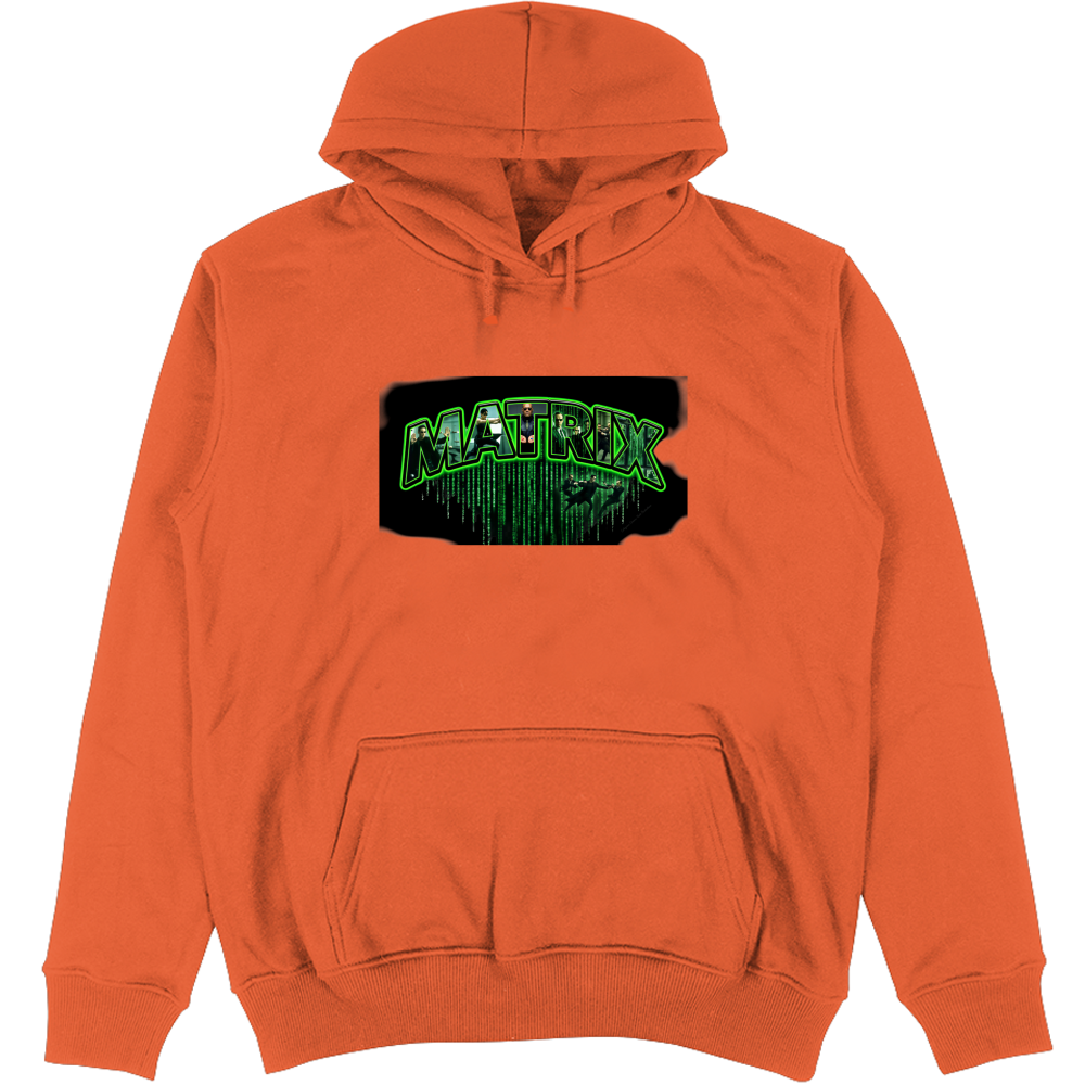 Felpa Unisex con Cappuccio linea matrix A