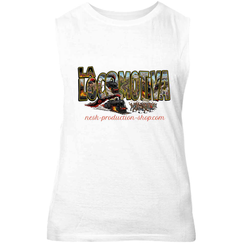 Canotta Unisex linea la locomotiva