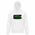 Felpa Organica Unisex Cappuccio linea matrix A