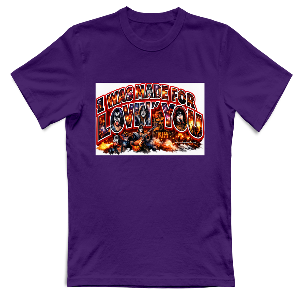 T-Shirt Unisex linea i was made for lovin you 1A