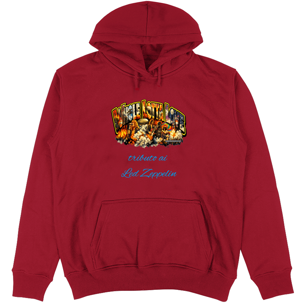 Felpa Unisex con Cappuccio linea Whole lotta love