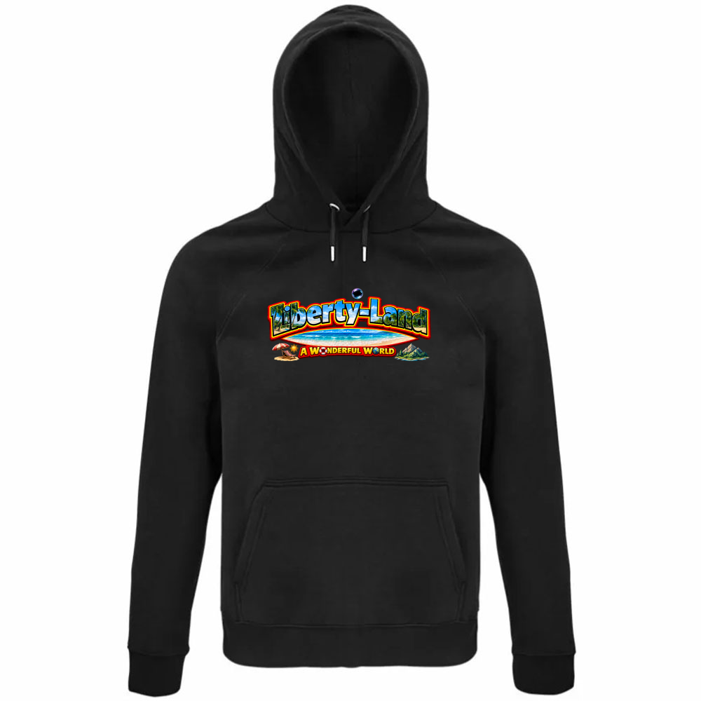 Felpa Organica Unisex Cappuccio t-Shirt Linea Estate