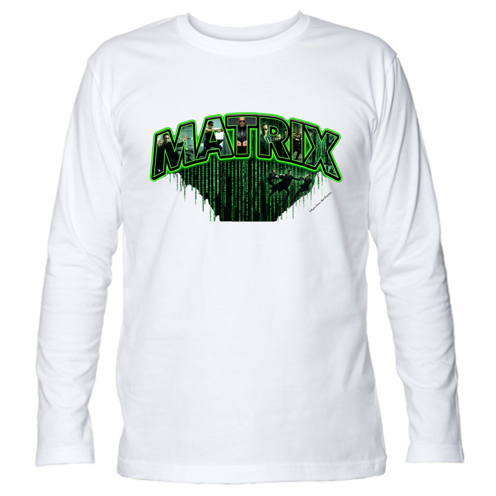 T-Shirt Unisex Manica Lunga linea matrix