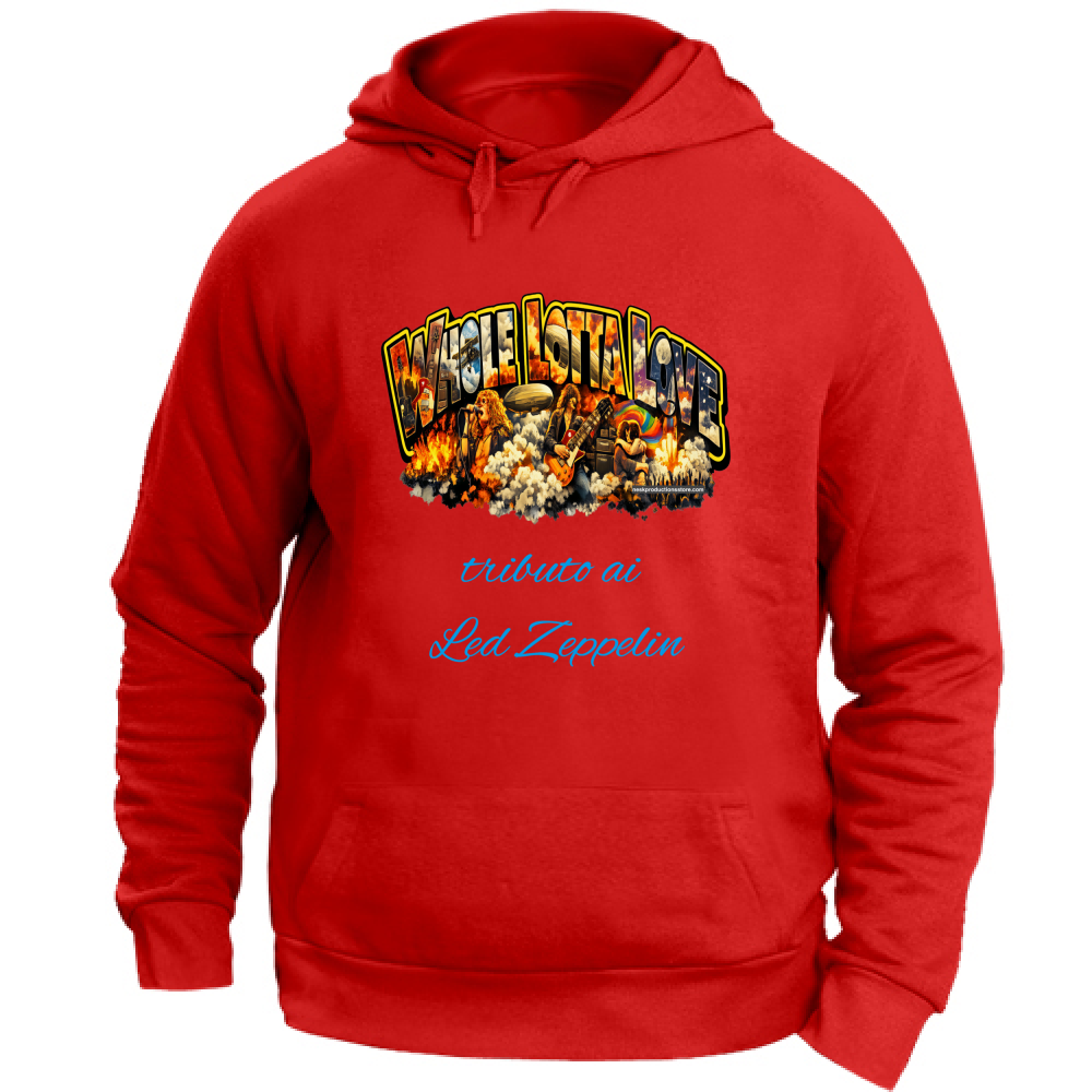 Felpa con Cappuccio Unisex Large linea Whole lotta love