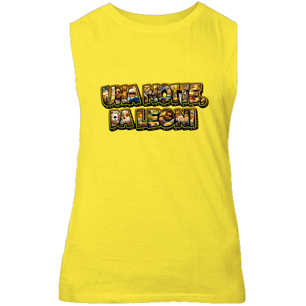 Canotta Unisex Maglietta una Notte da Leoni