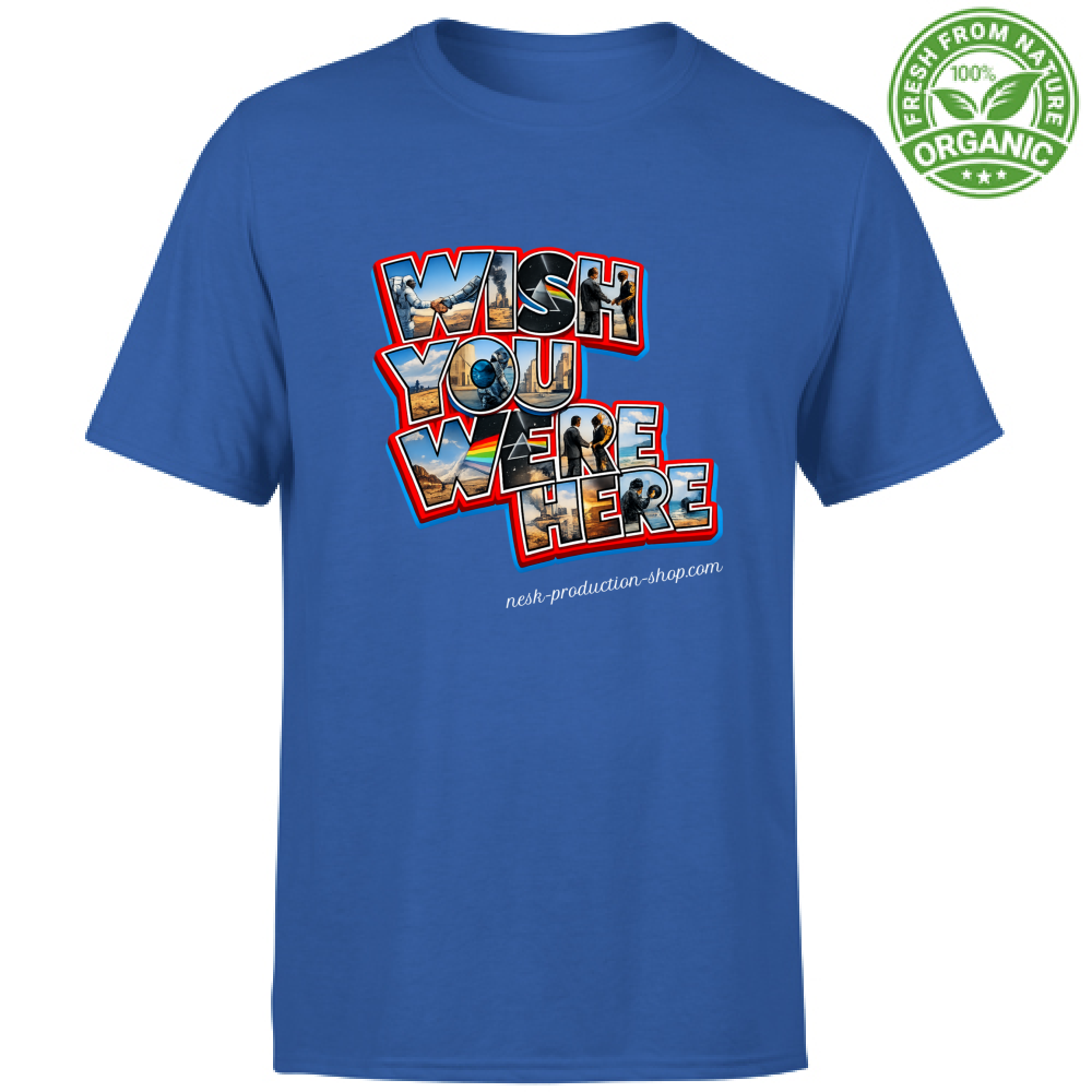 T-Shirt Unisex Organic linea wish you were here