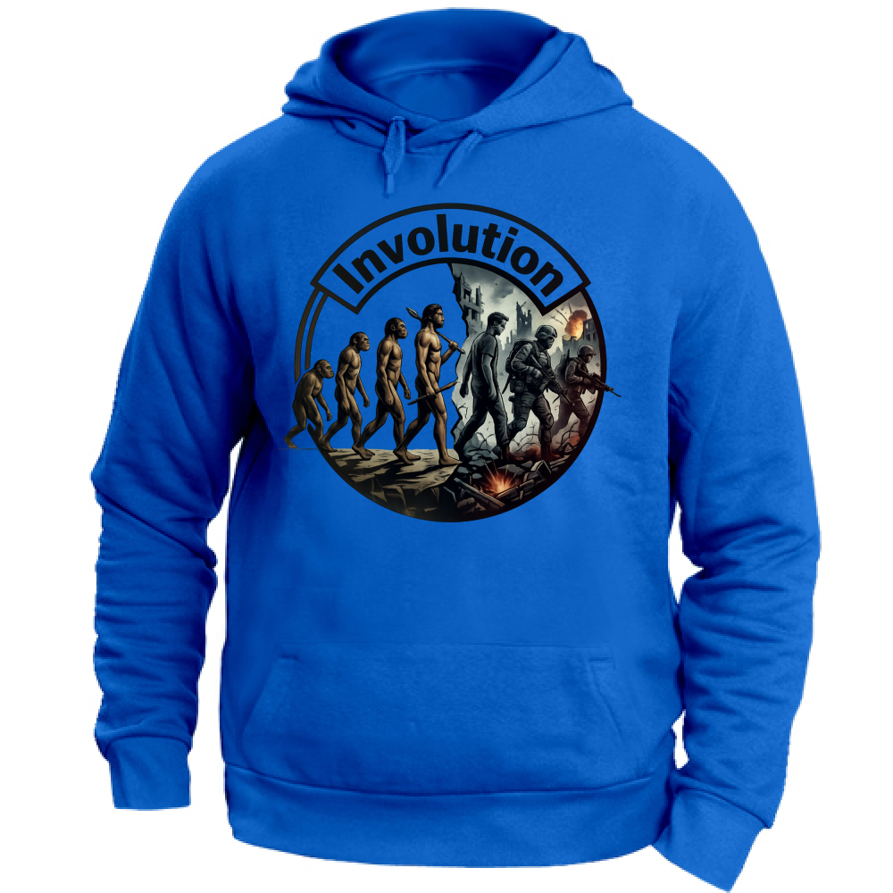 Felpa con Cappuccio Unisex Large linea Involution