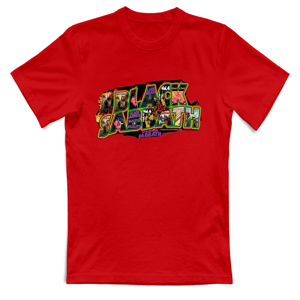 T-Shirt Unisex linea Black Sabbath A
