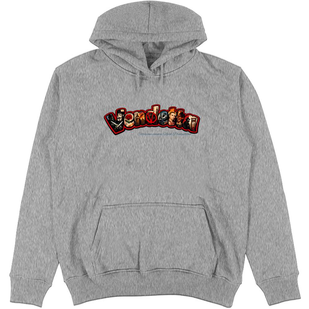 Felpa Unisex con Cappuccio linea vendetta