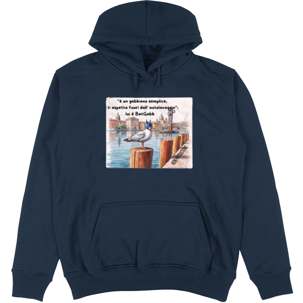 Felpa Unisex con Cappuccio T-Shirt BatGabb Will Returns