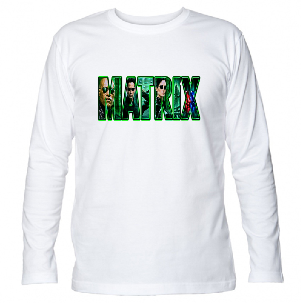 T-Shirt Unisex Manica Lunga linea matrix C