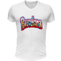 T-Shirt Unisex Scollo V linea Barcellona A