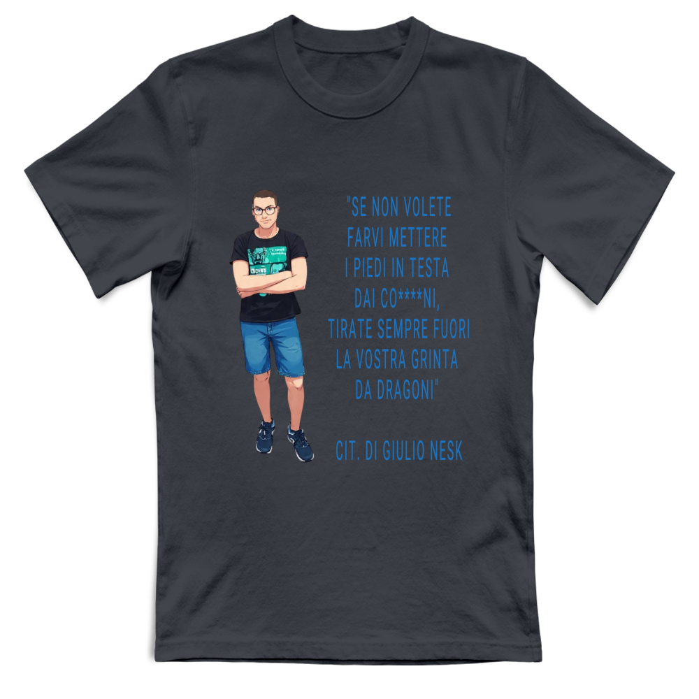 T-Shirt Unisex T-Shirt con una Frase Motivazionale