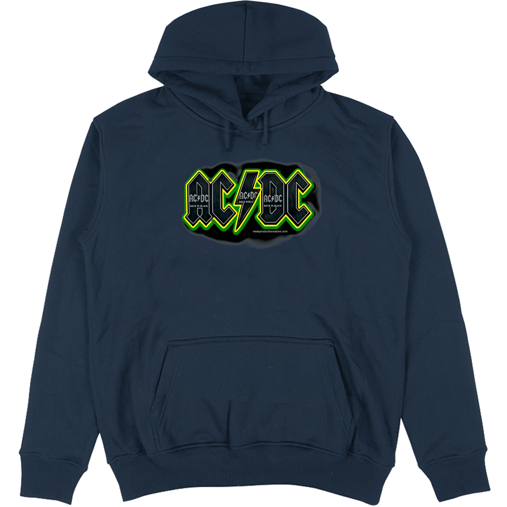 Felpa Unisex con Cappuccio linea AC/DC   A